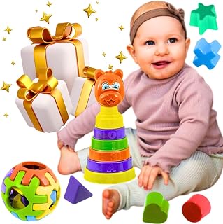 Kit Jogos infantis para crianças pequenas 2 anos brinquedo educativo desenvolvimento infantil coordenação motora escolar pedagógico recreativo didatico educacional + formas geométricas coloridas