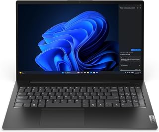 Notebook Lenovo V15 G5 IRL Intel Core i3-1315U 16GB 256GB SSD Windows 11 15.6" - 83UW000GBO Preto