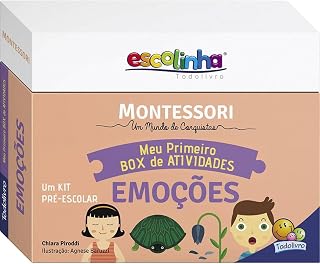 Escolinha MONTESSORI Meu P BOX de Atividades: Emoções (Escolinha)