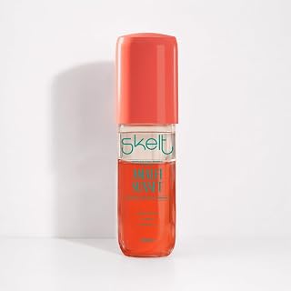 Perfume para Cabelo Amalfi Sunset Skelt Hair Mist 140ml | Fórmula Bifásica Leve, Controle do Frizz, Brilho Instantâneo, Notas de Jasmim e Sândalo, Sela as Cutículas