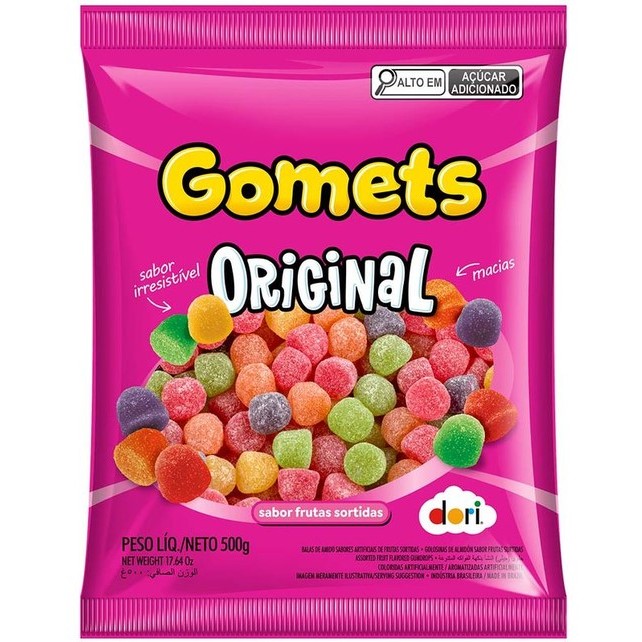 Goma Gomets Sortido Dori 500g