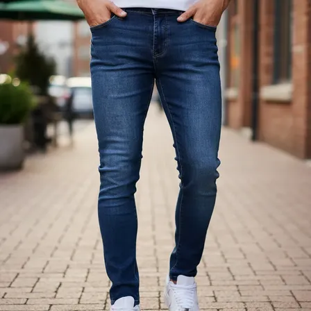 Calça Jeans Masculina Original Elastano Lycra